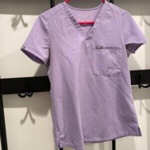 FIGS scrub top - lavender